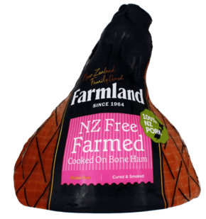 NZ Free Farmed Half COB Ham - 100% NZ Pork