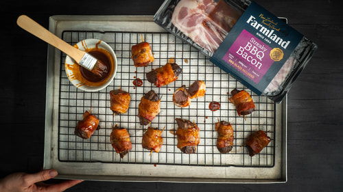 Bacon Wrapped Venison Bites